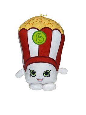 Fiesta Toy Shopkins Poppy Corn Plush Red Yellow White  10" Ages 3+